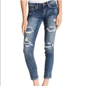Blank NYC Blue Distressed Women Jeans